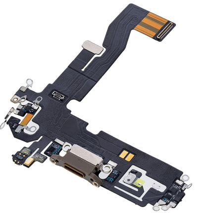 For iPhone 12 Pro Charge Port Flex Cabe Gold(Refurbished)(SKU:1479635)