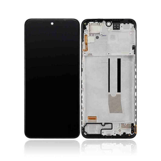 For Xiaomi Redmi Note 11 | LCD Assembly with Frame | Black(Refurbished)