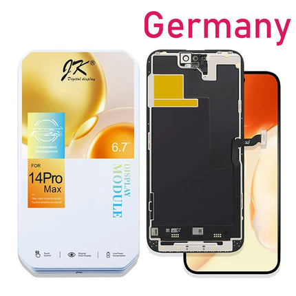 JK for iPhone 14 Pro Max | LCD Assembly | Incell | IC Removable | Black ***DE warehouse***(SKU: 1569076)