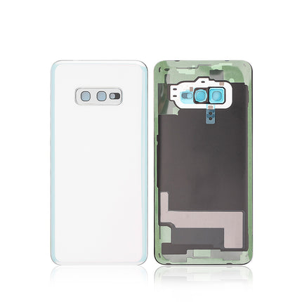 For Samsung Galaxy S10e/G970 | Back Cover With Camera Cover(No Logo) | White(Aftermarket Plus)