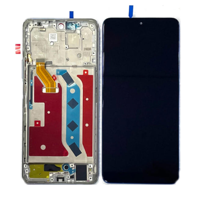 For Honor X9 LCD Assembly with frame Silver(Refurbished)(SKU:1499482)