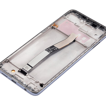 For Xiaomi Redmi Note 9 Pro/Redmi Note 9S LCD Assembly With Frame Gray(Refurbished)(SKU:1337426)