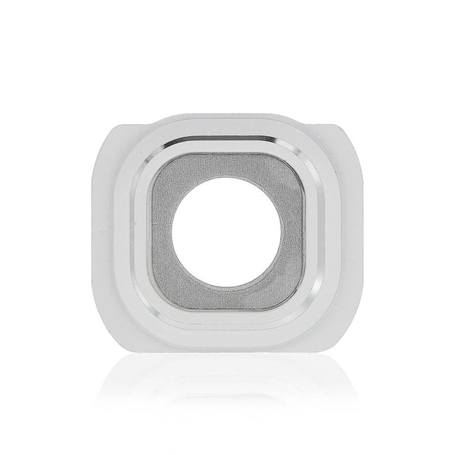 For Samsung Galaxy S6/G920F | Camera Lens With Frame/Sticker | White(Premium OEM)