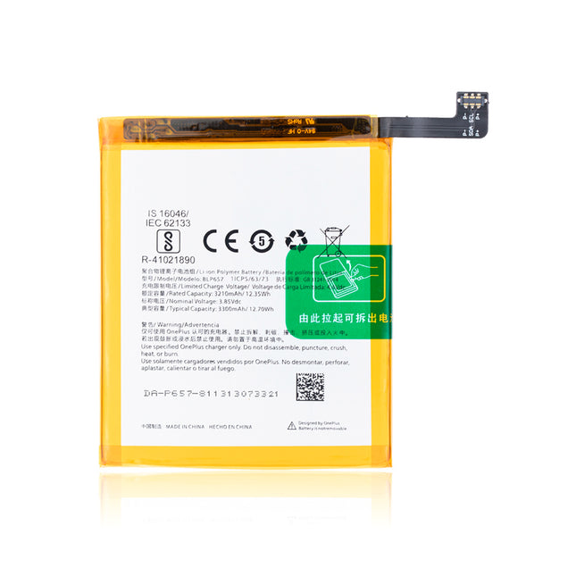 For OnePlus OnePlus 6 | Battery | (Aftermarket Plus)