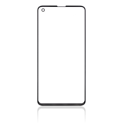 For Samsung Galaxy S10 / G973 front glass lens With OCA Black (Aftermarket Plus)***DE Warehouse***(SKU:1507053)