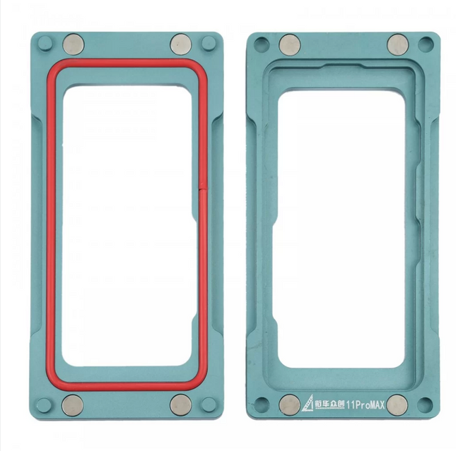 Magnetic LCD Screen Frame Bezel Pressure Holding Mold Clamp Mold For iPhone 11 Pro Max