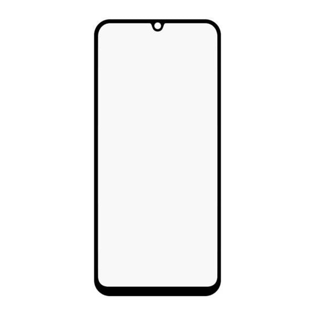For Huawei Y8P | Front Glass/Lens With OCA | Black(Aftermarket Plus)