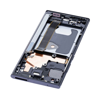For Samsung Galaxy Note 20 Ultra/N985 LCD Assembly With Frame / OLED /Complete/With Frame / With S-Pen Supported| Black(Aftermarket Plus)(SKU:1506253)