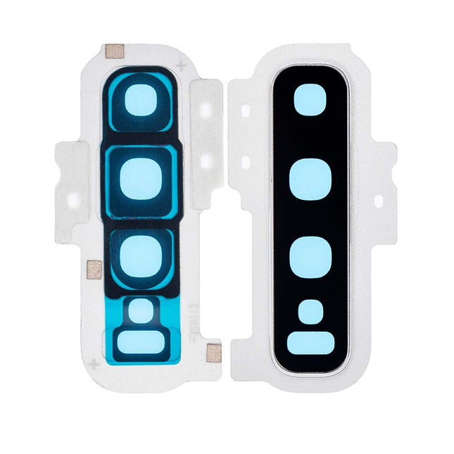 For Samsung Galaxy S10+/G975 | Camera Lens With Frame/Sticker | White(Premium OEM)