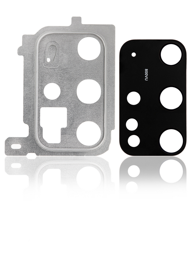 For Samsung Galaxy S20+ | Camera Lens With Frame/Sticker | White(Premium OEM)