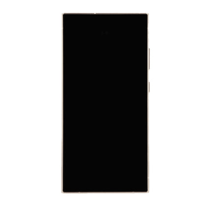 For Samsung Galaxy S24 Ultra OLED assembly with Frame /Small display window/F version 5G Black (SKU:1565208)