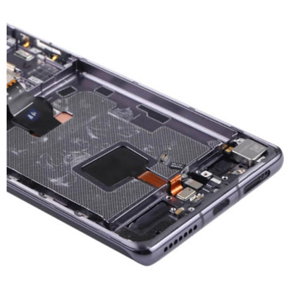 For Huawei Mate 40 Pro OLED assembly With Frame Black(Premium OEM)(SKU:1476881)