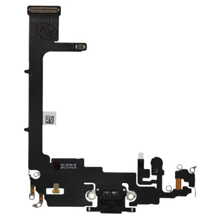 For iPhone 11 Pro Charge Port Flex Cable without IC Black(Premium OEM)(SKU:1155232)