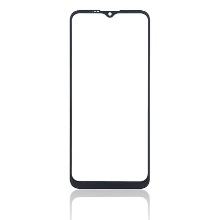 For Motorola One Fusion Front Glass/Lens Black(Aftermarket Plus)(SKU:1474635)