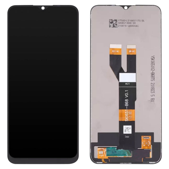 For Realme Narzo 50i | LCD Assembly | Black(Refurbished)