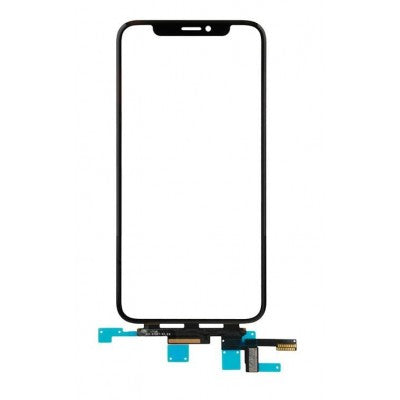 For iPhone X | Touch/Digitizer With OCA/short flex | Black(Refurbished)