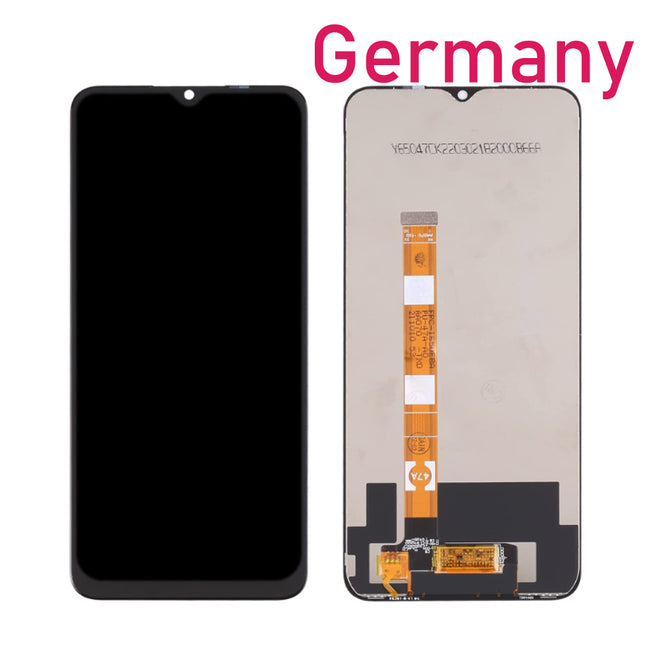 For OPPO A16S / A16 / A54s LCD Assembly | Black (Refurbished)***DE Warehouse***