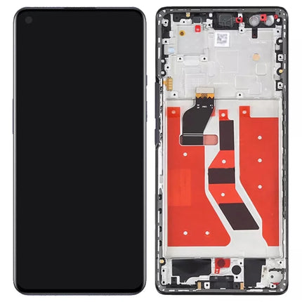 For OnePlus 9 Pro / LCD Assembly / TFT / With frame / black  (Aftermarket)(SKU:1562426)