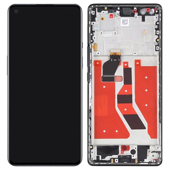 For OnePlus 9 Pro / LCD Assembly / TFT / With frame / black  (Aftermarket)(SKU:1562426)