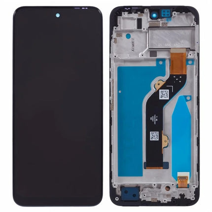For Infinix HOT 30 PLAY LCD assembly with Frame Black (SKU:1564329)