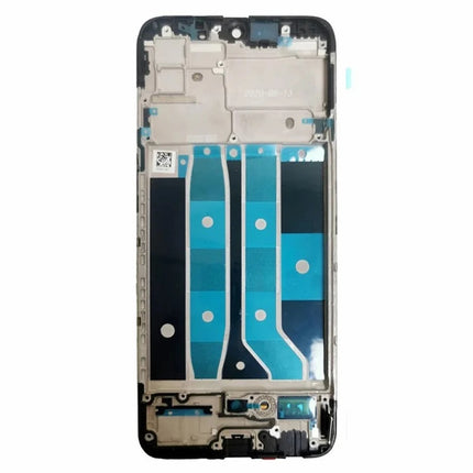 For OPPO F17 / OLED assembly With frame / black  (Refurbished)(SKU:1556252)