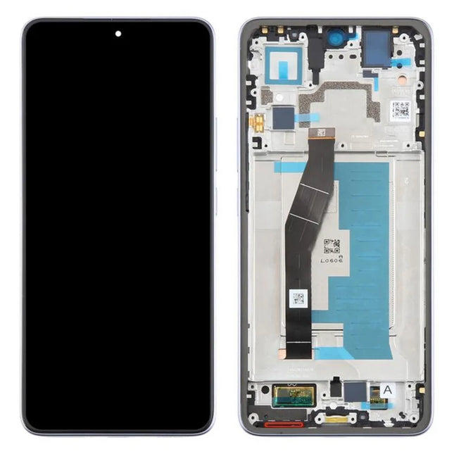 For Xiaomi 14T / OLED assembly With frame / gray  (Premium OEM)(SKU:1562344)