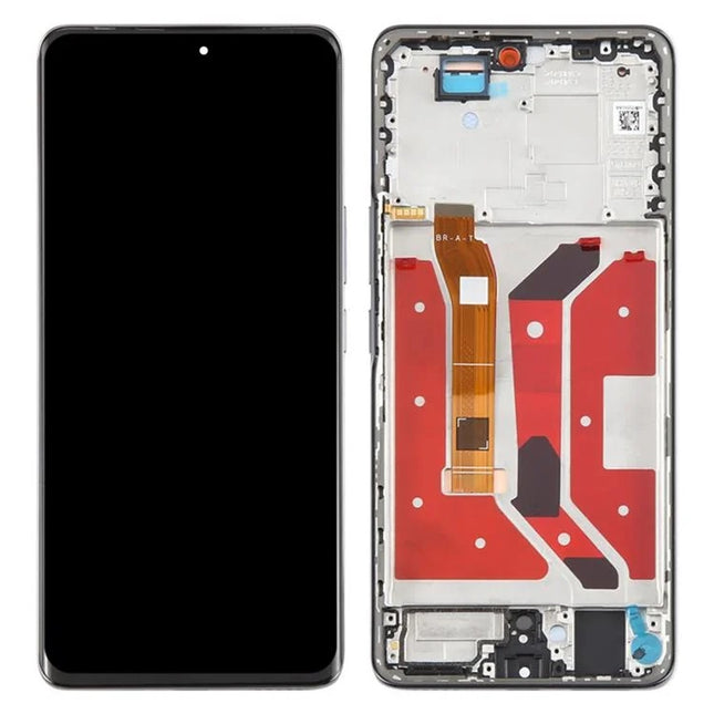 For Honor Magic7 Lite LCD assembly with Frame Black (SKU:1565549)