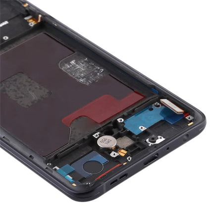 For OPPO Reno 4G / OLED assembly With frame / black  (Refurbished)(SKU:1557627)