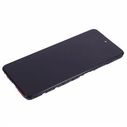 For Infinix smart 8 LCD assembly with Frame Black (SKU:1564309)