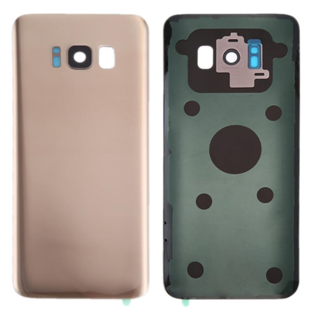 For Samsung Galaxy S8/G950 | Back Cover With Camera Cover(No Logo) | Gold(Aftermarket Plus)