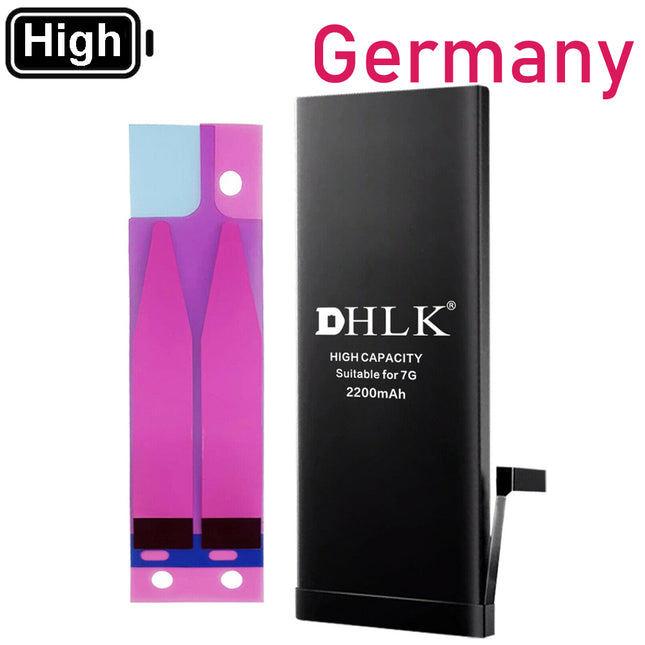 DHLK for iPhone 7 | Battery with sticker High Capacity 2200 mAh ***DE warehouse***