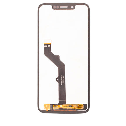 For Motorola G7 Play LCD Assembly(No Logo) (Small Glass Version)| Black(Refurbished)(SKU:1410499)