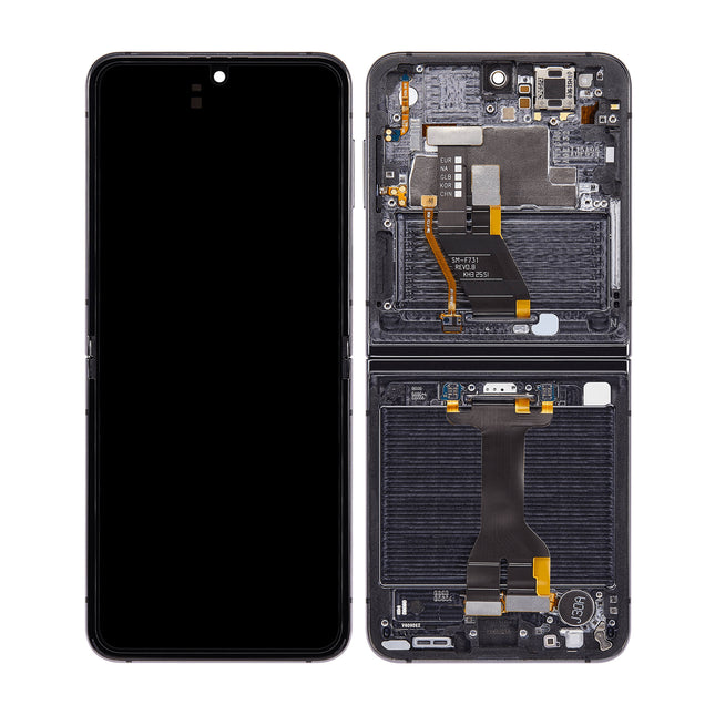 For Samsung Galaxy Z Flip5 | LCD Assembly / Main Screen | Black (Refurbished)