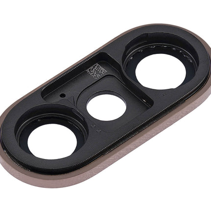 For iPhone Xs max Camera Lens With Frame/Sticker Gold(Premium OEM)(SKU:1091366)