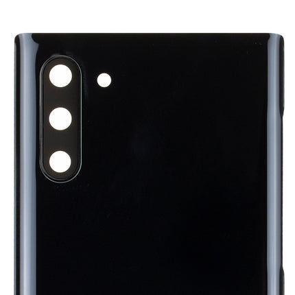 For Samsung Galaxy Note 10/N970 Back Cover With Camera Cover(No Logo) Black(Aftermarket Plus)(SKU:1145024)