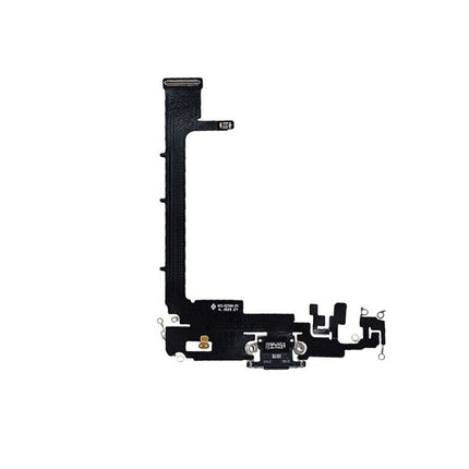 For iPhone 11 Pro Max Charge Port Flex Cable without IC Black(Refurbished)(SKU:1420668)