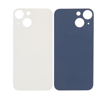 For iPhone 13 Mini | Lens for back cover/Big Camera Hole/No Logo | White(Aftermarket Plus)