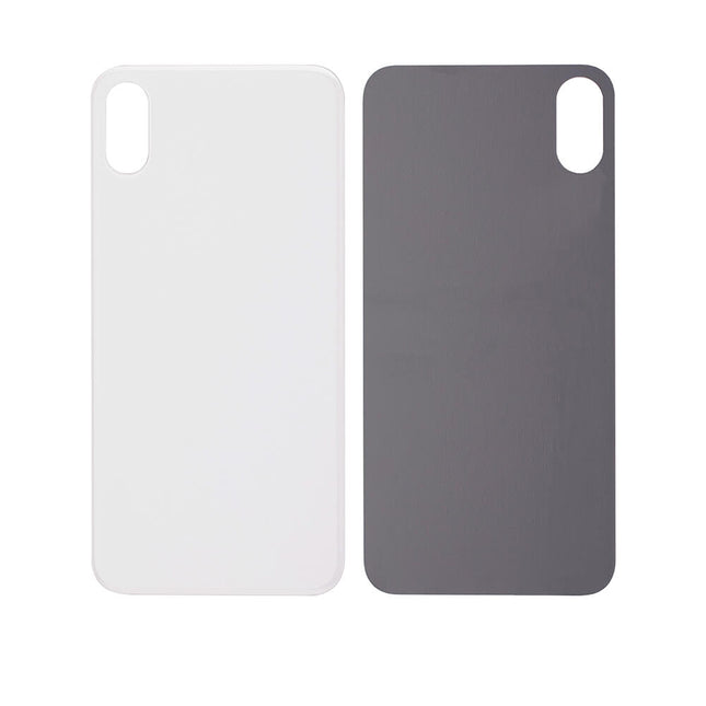 For iPhone Xs | Lens for back cover/Small Camera Hole/No Logo | White(Aftermarket Plus)