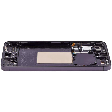 For Samsung Galaxy S24+ 5G F version / OLED assembly With Frame / Black (Refurbished)(SKU:1562121)