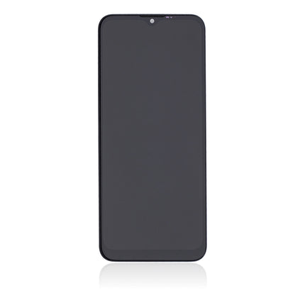 For Motorola G8 Power Lite/common Version LCD Assembly with Frame Black(Refurbished)(SKU:1499159)