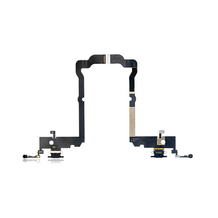 For iPhone Xs max Charge Port Flex Cabe Black(Aftermarket Plus)(SKU:1091009)