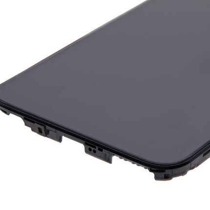 For LG K41S LCD Assembly With Frame Black(Refurbished)(SKU:1441538)