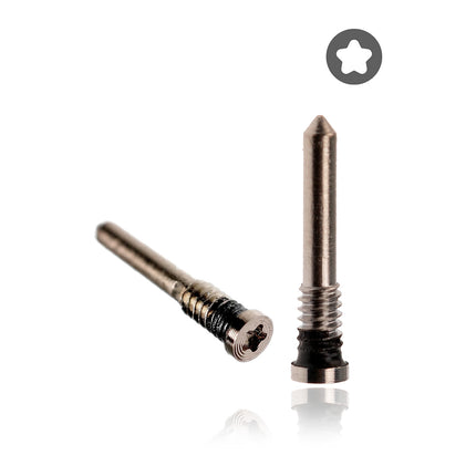 For iPhone 12 Pro max | Charger Connector Screw/2pcs | Gold(Premium OEM)