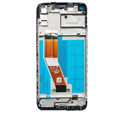 For Samsung Galaxy A11 A115F,A115F/DS,A115M,A115M/DS LCD Assembly with Frame (159.5mm Version) Black (Refurbished)***PL Warehouse***(SKU:1337342)