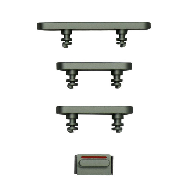 For iPhone 12 | Side Key Set | Green(Premium OEM)