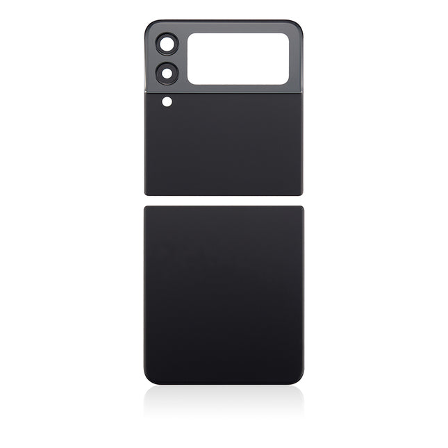 For Samsung Galaxy Z Flip3 5G | Back Cover With Camera Cover | Phantom Black (Aftermarket Plus)