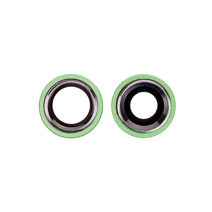 For iPhone 12 Camera Lens With Frame/Sticker Green(Premium OEM)(SKU:1430905)