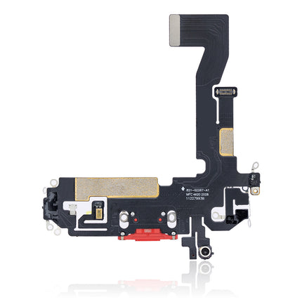 For iPhone 12 Charge Port Flex Cabe Red(Refurbished)(SKU:1479476)