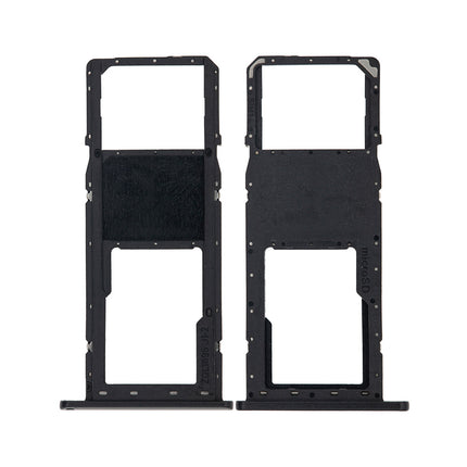 For Samsung Galaxy A01/A015F Sim Card Tray/Single Card Black(Premium OEM)(SKU:1431212)