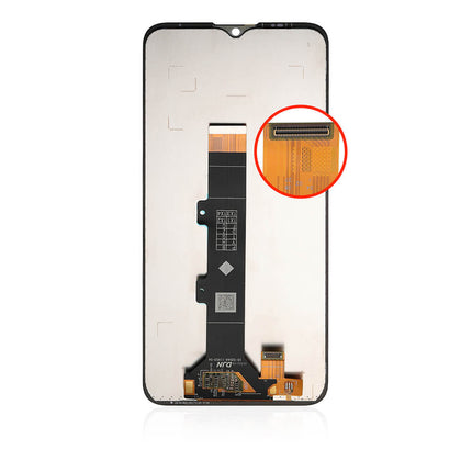 For Motorola E20 LCD Assembly Black (Refurbished)***DE Warehouse***(SKU:1528970)